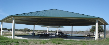 Airport Beach group shelter